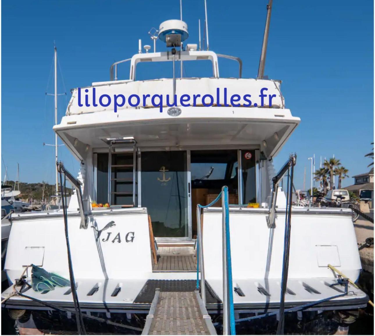Hebergements Bateaux A Quai Πορκερόλ Εξωτερικό φωτογραφία